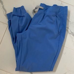 Ceil blue Zamora Figs joggers.